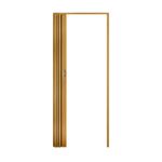 Puerta-plegable-de-diseño-MADERADO-LISO--con-estructura-a-base-de-paneles-plasticos-resistentes-al-calor-y-la-humedad.