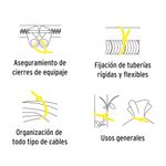 Bolsa-con-100-amarracables-amarillos-de-4--x-25mm