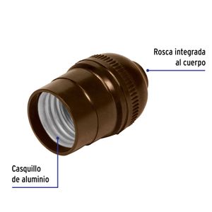 Boquilla simple de baquelita - VOLTECK