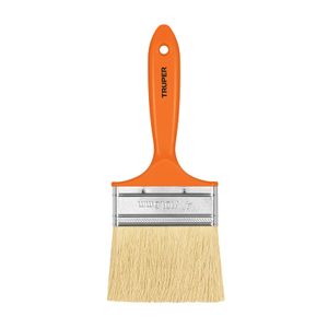 Brocha para impermeabilizar de 4" con mango plástico - TRUPER