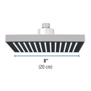 Cabeza de ducha cuadrada de 20cm - FOSET
