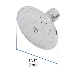 Cabeza de ducha redonda de 3 1/2" - FOSET