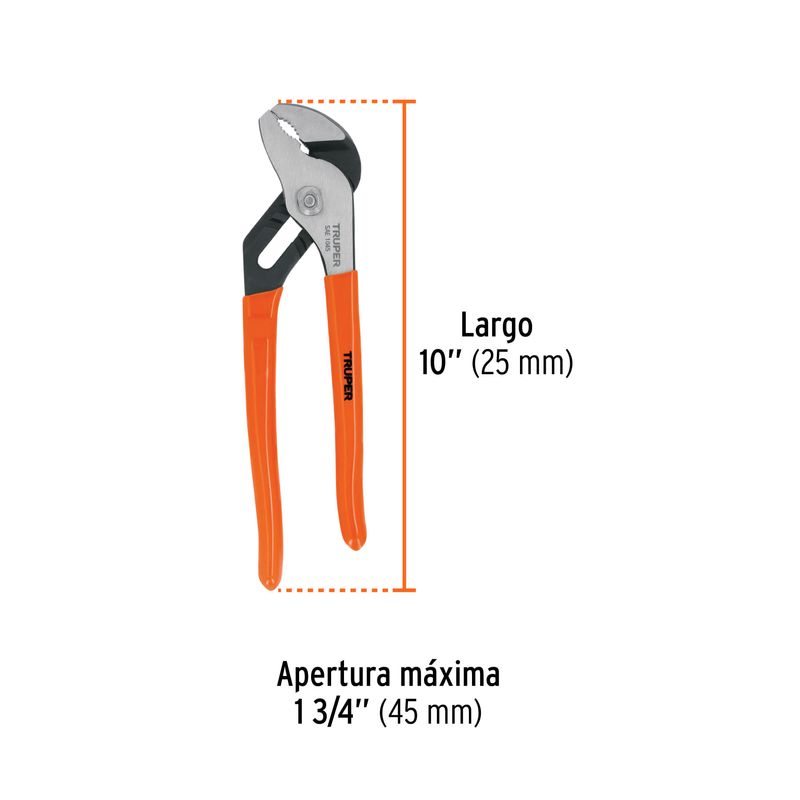 Pinza-de-extension-10--mango-de-PVC