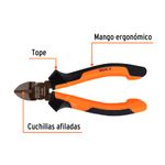 Pinza-corte-diagonal-5--alta-palanca-Comfort-Grip