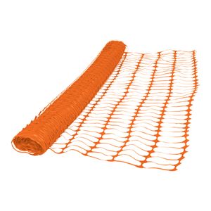 Malla para seguridad naranja de 1,2m x 30m. - TRUPER