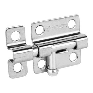 Picaporte cromado de 2" - HERMEX