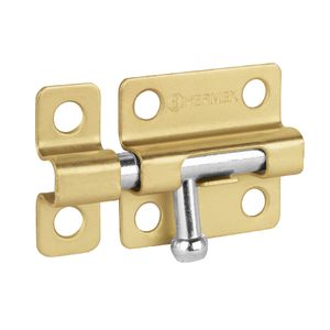 Picaporte latonado de 2" - HERMEX