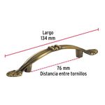 Jaladera-metalica-de-76-mm-estilo--Barroco--laton-antiguo