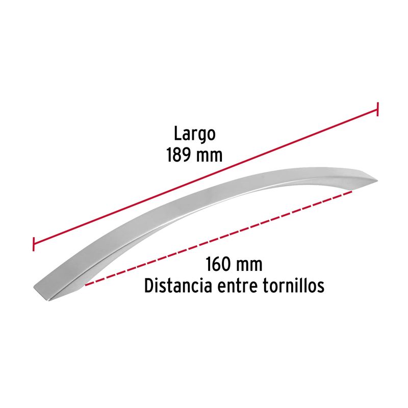 Jaladera-metalica-de-160mm-estilo--Moderno--niquel-satinado