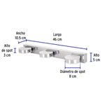 Arbotante-decorativo-de-LED-10-W-con-3-spots-para-baño