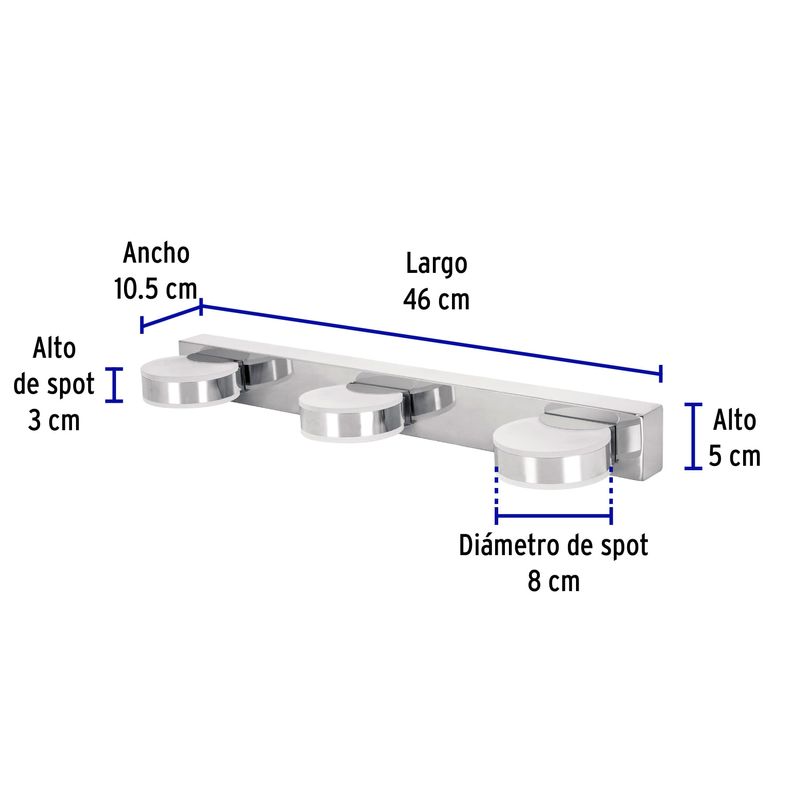 Arbotante-decorativo-de-LED-10-W-con-3-spots-para-baño