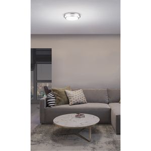 Luminario LED 22 W plafón decorativo metálico luz día, Basic - VOLTECK