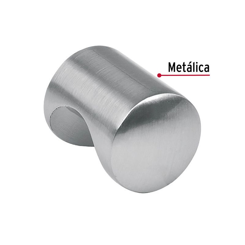 Perilla-metalica-estilo--Cilindro--niquel-satinado