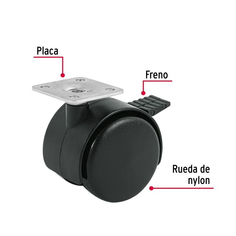 Rodaja-tipo-yoyo-de-50-mm-con-placa-con-freno