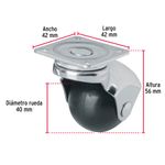 Rodaja-esferica-40-mm-con-placa