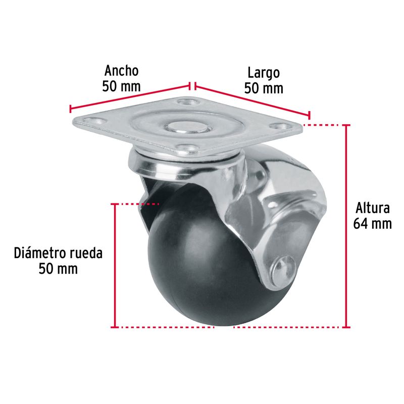 Rodaja-esferica-50-mm-con-placa