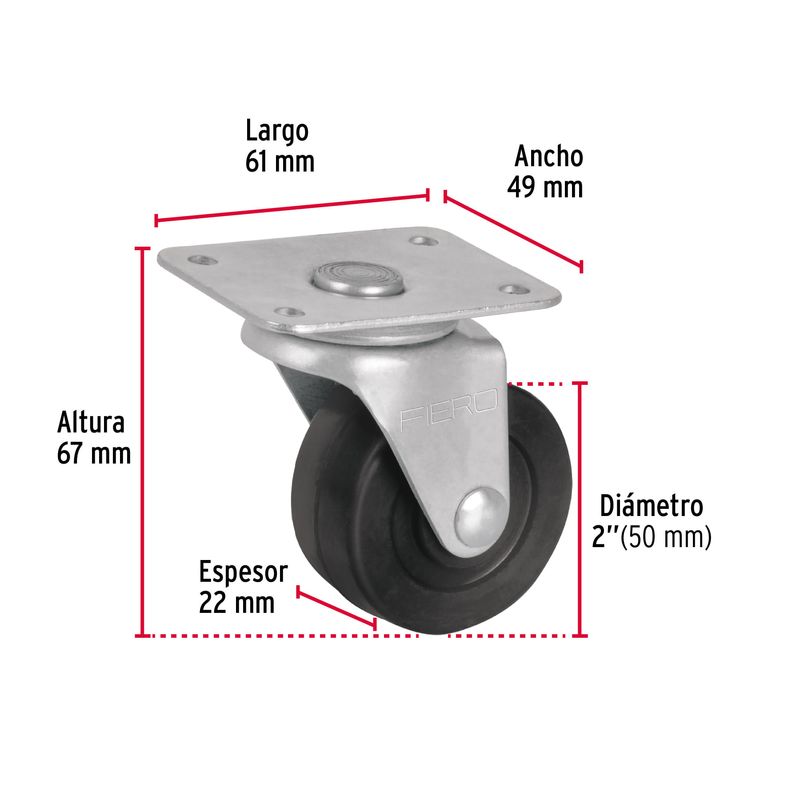 Rodaja-hule-2--placa-giratoria-con-buje-carga-25-kg