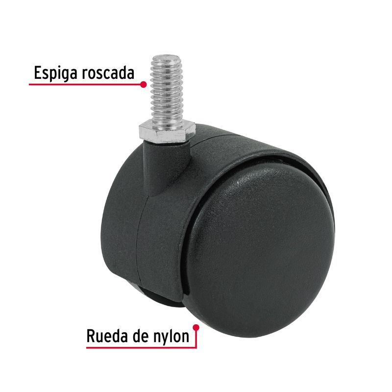 Rodaja-tipo-yoyo-de-50-mm-con-espiga-roscada