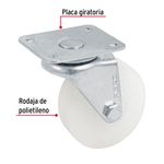Rodaja-de-polietileno-2-1-2-placa-giratoria-con-buje