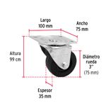 Rodaja-hule-3--placa-giratoria-con-buje-carga-90-kg