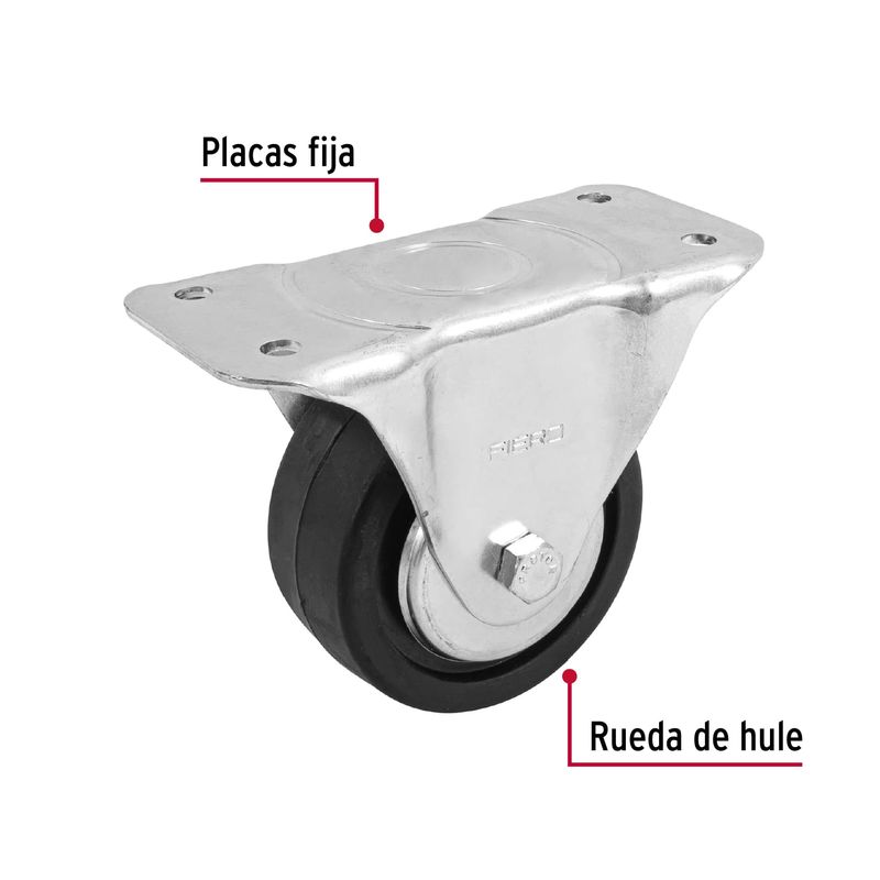 Rodaja-hule-4--placa-fija-con-balero-carga-100-kg