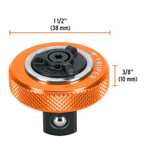 Racha tipo perilla con cuadro de 1/2". - TRUPER