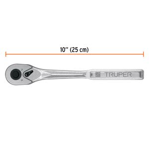 Racha de 10" de liberación rápida y cuadro de 1/2". - TRUPER