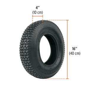 Llanta de 16" reforzada para carretilla. - TRUPER