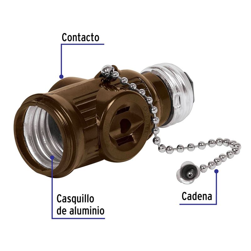 Portalampara-de-baquelita-cadena-y-doble-contacto