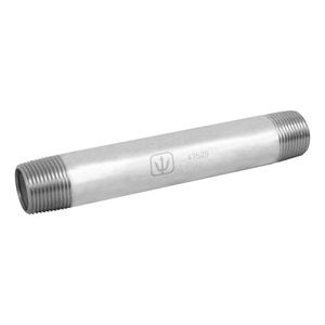 Niple de acero galvanizado 3/4" x 6" - FOSET
