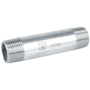 Niple de acero galvanizado 3/4" x 4" - FOSET