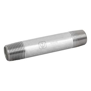 Niple de acero galvanizado 1/2" x 4" - FOSET