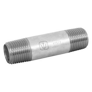 Niple de acero galvanizado 1/2" x 3" - FOSET