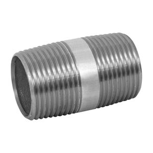 Niple de acero galvanizado 1" x 2" - FOSET