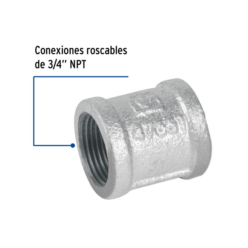 Cople-reforzado-de-acero-galvanizado-de-3-4-