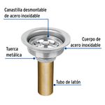 Contracanasta-3-1-2--de-acero-inoxidable-con-tubo-de-laton