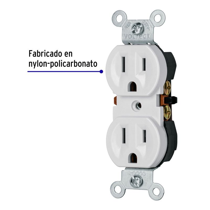 Contacto-duplex-2-polos-3-hilos-Standard-granel-blanco