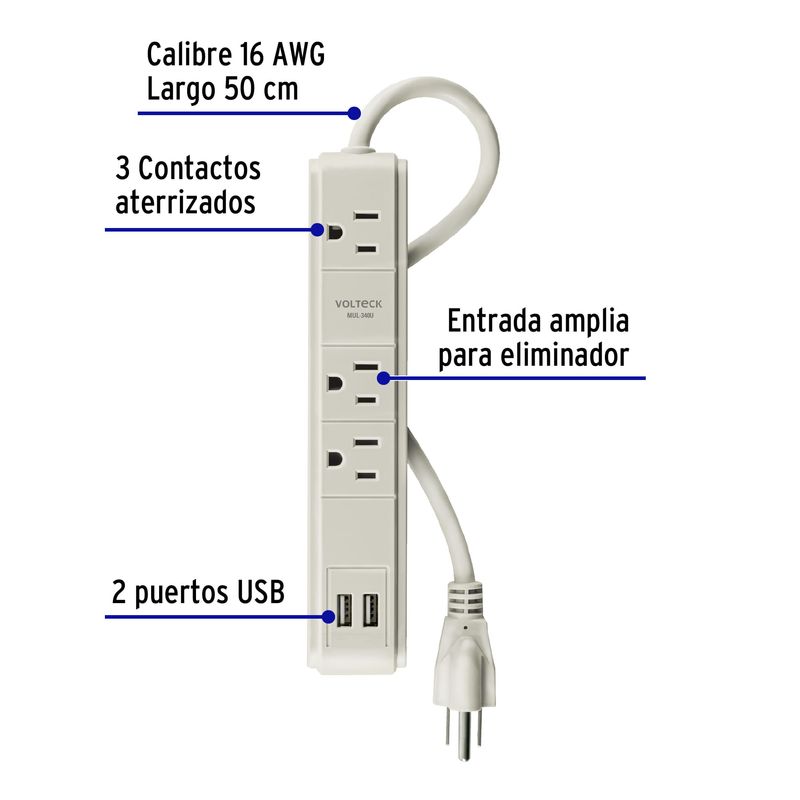 Multicontacto-16-AWG-3-entradas-2-puertos-USB-supresor-300-J