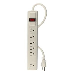 Multicontacto 16 AWG uso rudo con 6 entradas - VOLTECK