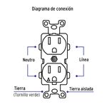 Contacto-duplex-tierra-aislada-15-A-linea-standard