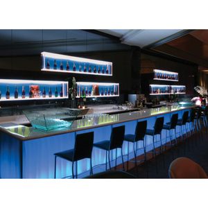 Tira de LED de 5 m 18 W para interior y exterior azul - VOLTECK