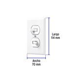 Placa-armada-2-interruptores-sencillo-linea-Standardmarfil