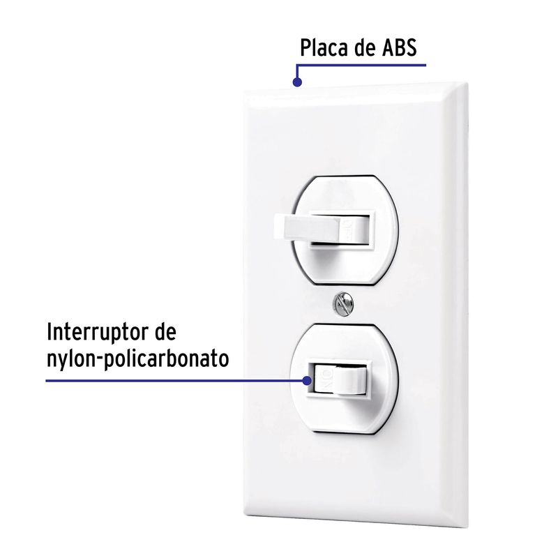 Placa-armada-2-interruptores-sencillo-linea-Standardmarfil
