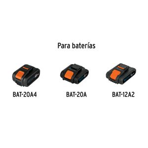 Cargador baterías de ión Litio de 12 a 18 V - TRUPER
