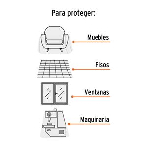 Plastiprotector 5 x 3 m, uso ligero - TRUPER