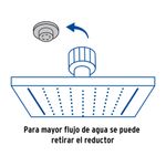 Regadera-cuadrada-de-8-pulgadas-articulada-de-acero-inoxidable-con-brazo-alargado-de-acabado-cromo-Tubig