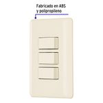 Placa-armada-3-interruptores-marfil