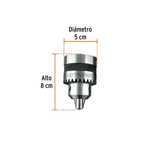 Broquero de 1/2" para taladro de piso - TRUPER