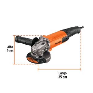 Amoladora de 4 1/2" con velocidad variable - TRUPER