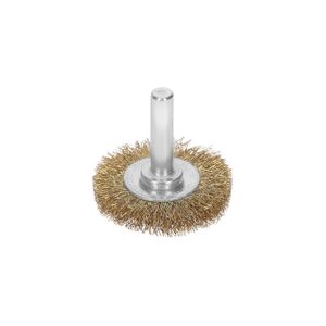 Carda circular 1-1/2" alambre fino para taladro - TRUPER